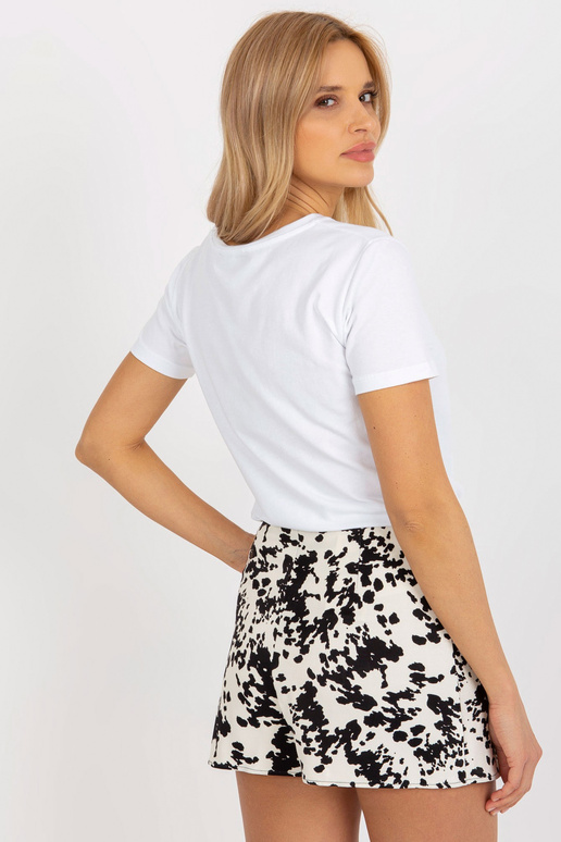 Balti ir oranžiniai medvilniniai...