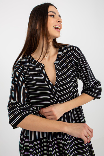 Juoda laisva dryžuota... 2