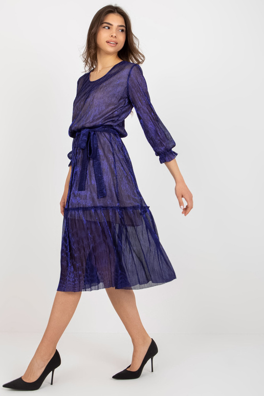 Suknelė-LK-SK-507532.17P-tamsiai mėlyna