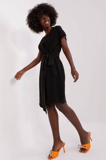 Suknelė-CHA-SK-9008.40P-juoda