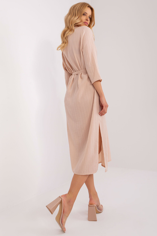 Suknelė-LK-SK-509342.33P-smėlio spalvos