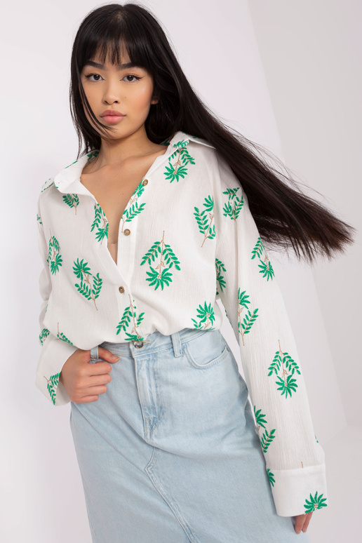 Marškiniai-LK-KS-509349.04-balta-žalia