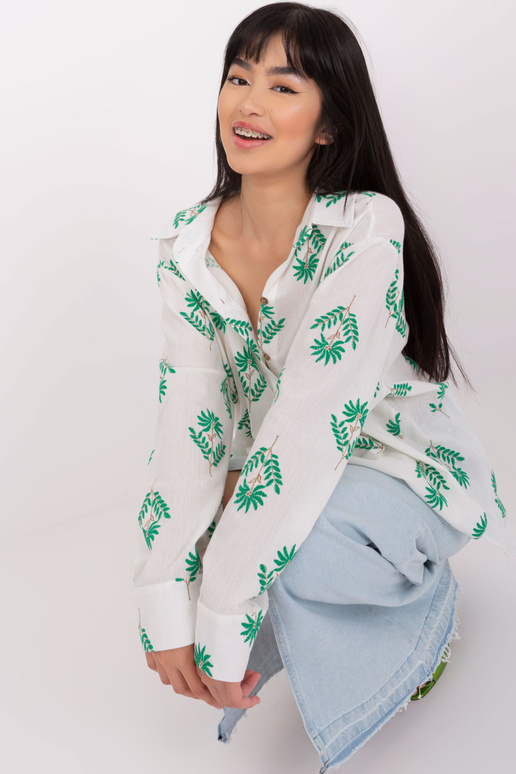 Marškiniai-LK-KS-509349.04-balta-žalia