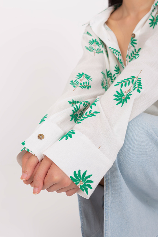 Marškiniai-LK-KS-509349.04-balta-žalia