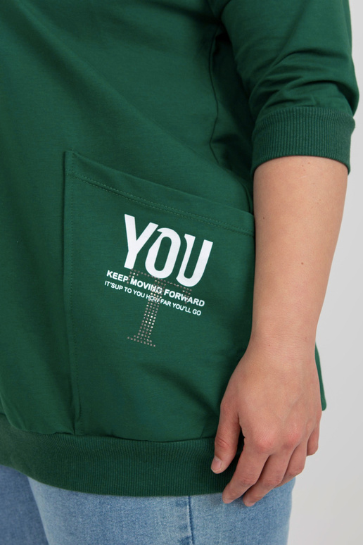 Tunika-RV-TU-8154.49P-tamsiai žalia