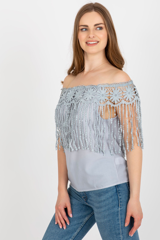 Pilka moteriška ispaniška palaidinė...