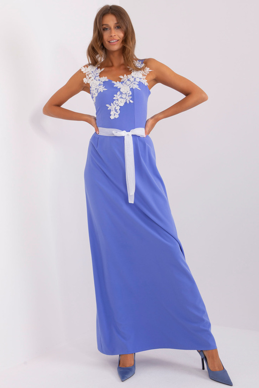 Suknelė-LK-SK-506640.05P-tamsiai mėlyna