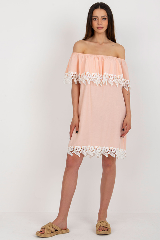 Suknelė-LK-SK-506987.04X-persikinė