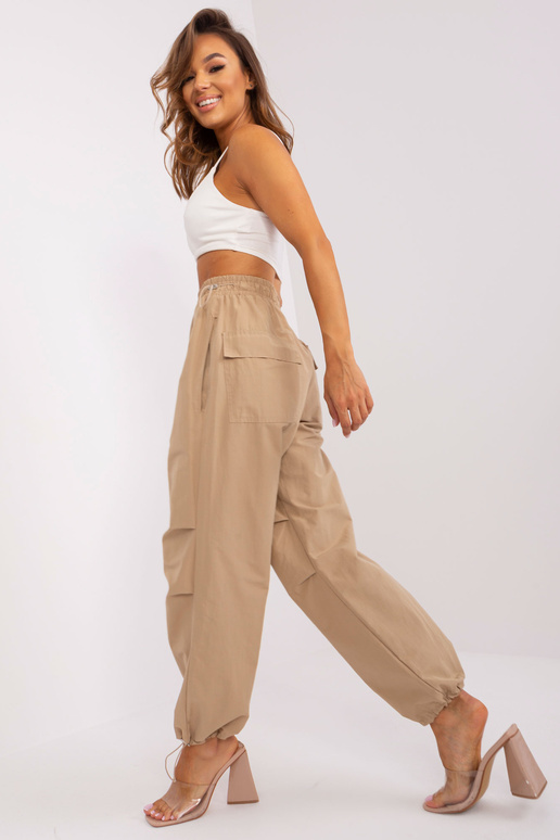 Kelnės-TW-SP-OB056.86P-smėlio spalvos