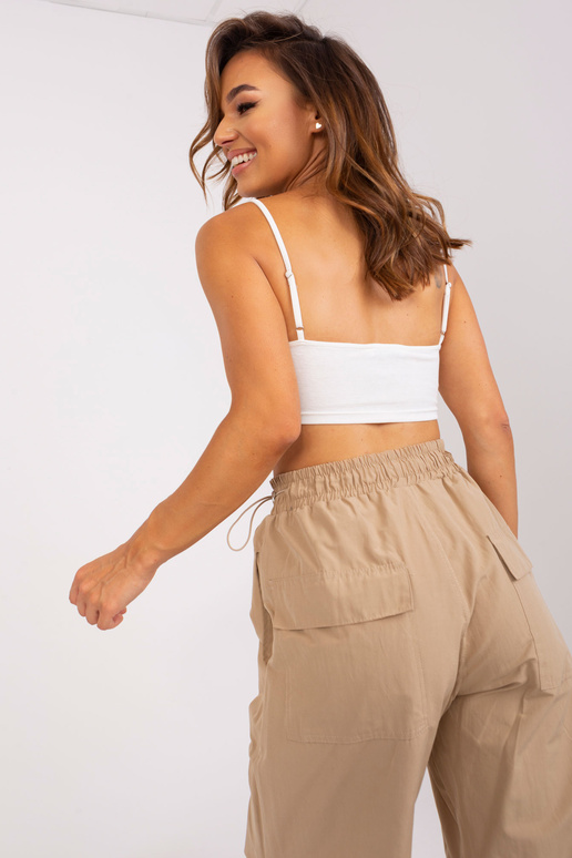 Kelnės-TW-SP-OB056.86P-smėlio spalvos