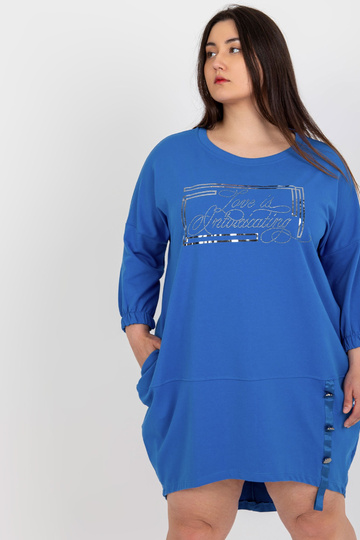 Tamsiai mėlyna plius dydžio... 2