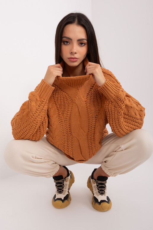 Megztinis-AT-SW-2350.91P-šviesiai rudas