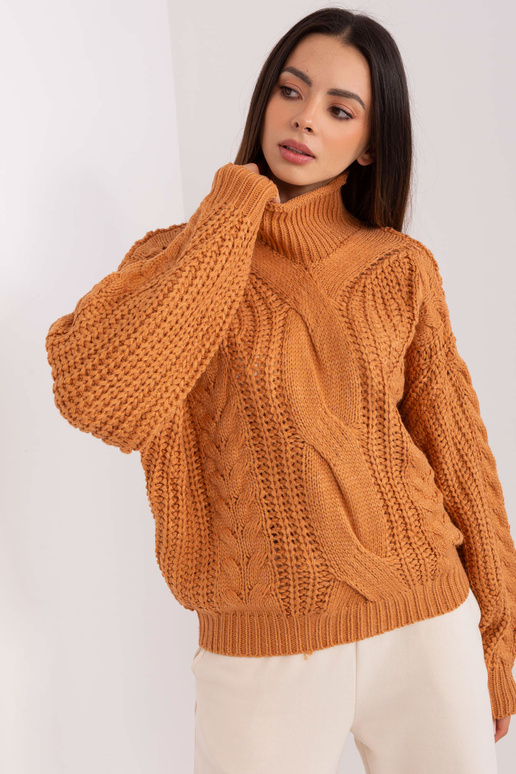 Megztinis-AT-SW-2350.91P-šviesiai rudas