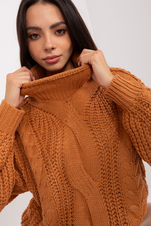 Megztinis-AT-SW-2350.91P-šviesiai rudas