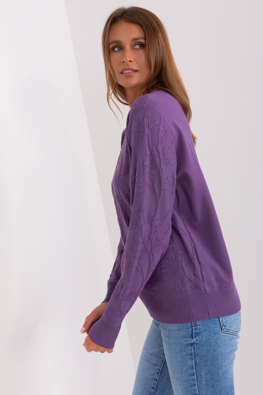 Megztinis-AT-SW-2231.99P-violetinė