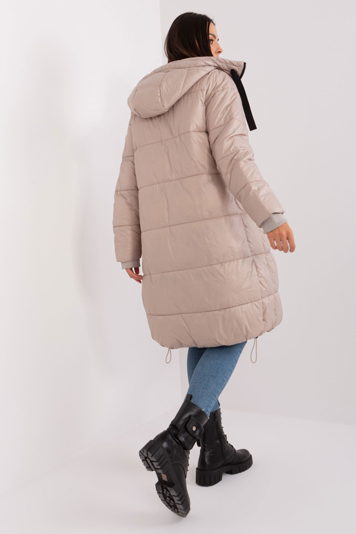 Paltas-D50048X44518B3-smėlio spalvos