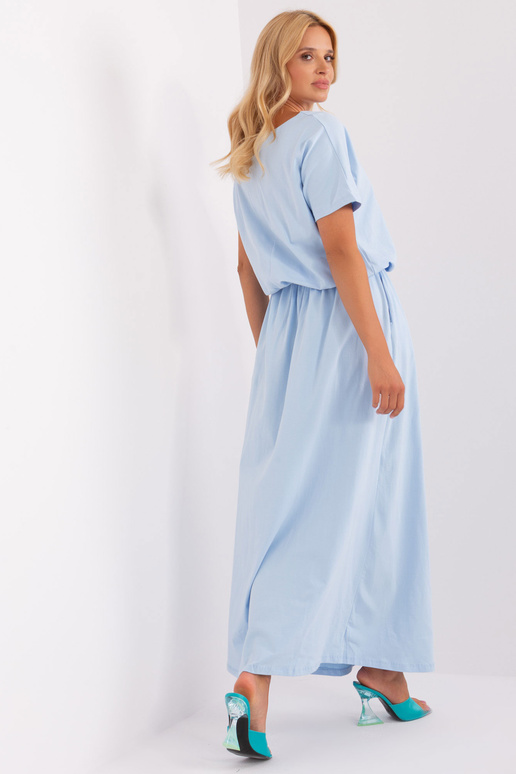 Suknelė-RV-SK-7851.84-šviesiai mėlyna