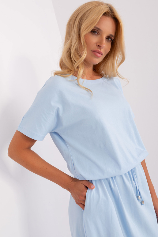 Suknelė-RV-SK-7851.84-šviesiai mėlyna