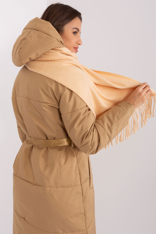 Šalikas-AT-SZ-23185.62P-smėlio spalvos