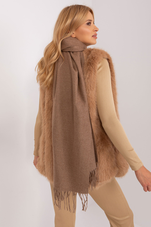 Šalikas-AT-SZ-23185.62P-tamsiai ruda