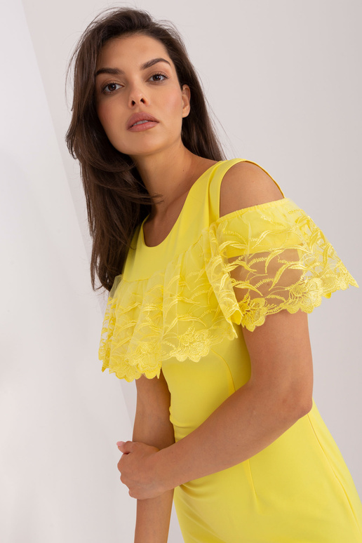 Suknelė-LK-SK-506332.24-geltona