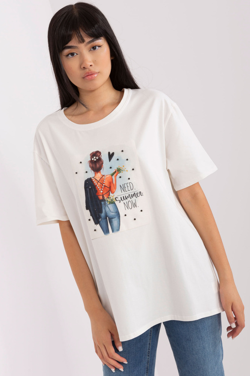 Marškinėliai-LK-TS-509353.25P-ekru