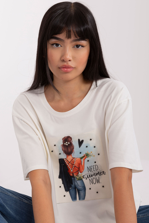 Marškinėliai-LK-TS-509353.25P-ekru