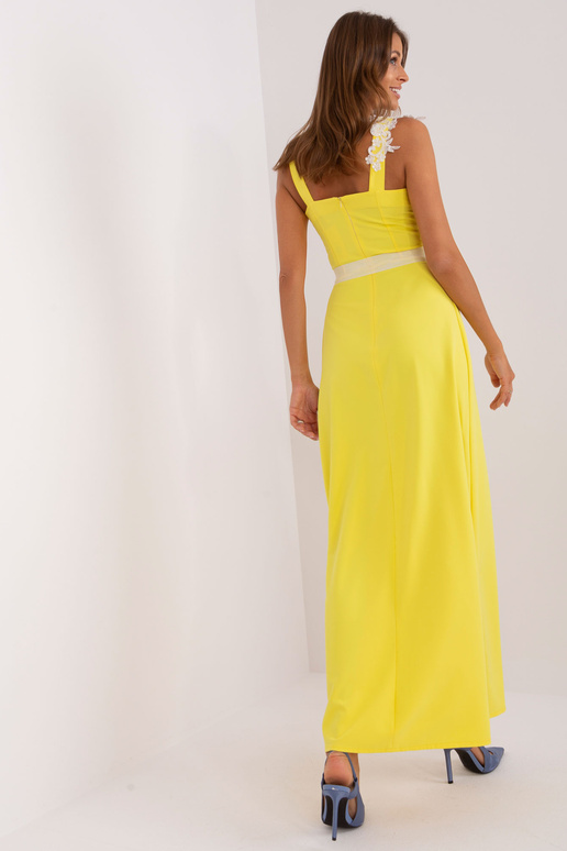Suknelė-LK-SK-506640.05P-geltona