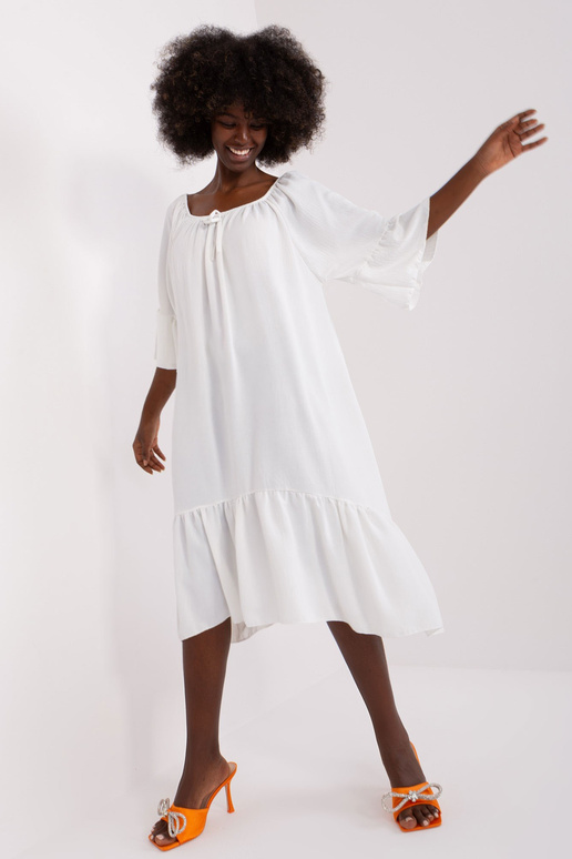 Suknelė-DHJ-SK-6057.93-ekru