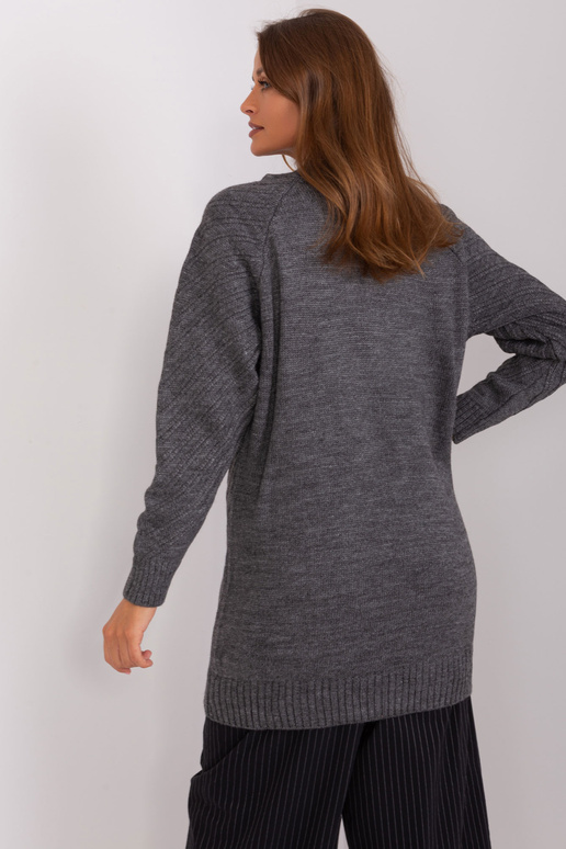 Megztinis-BA-SW-8013.14P-tamsiai pilkas