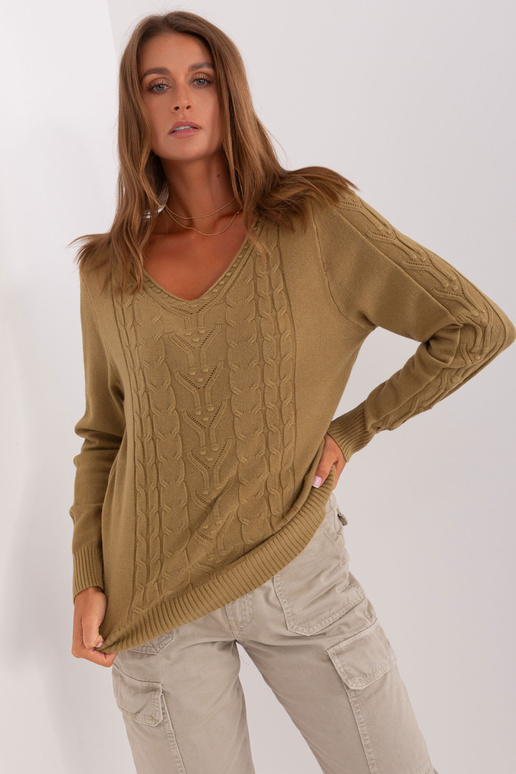 Megztinis-AT-SW-2329.98P-olive