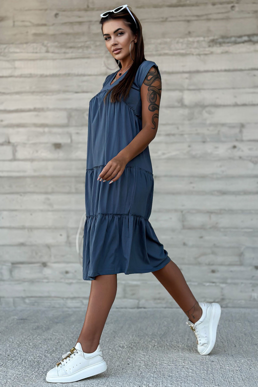 Suknelė-TW-SK-2206.04P-tamsiai mėlyna