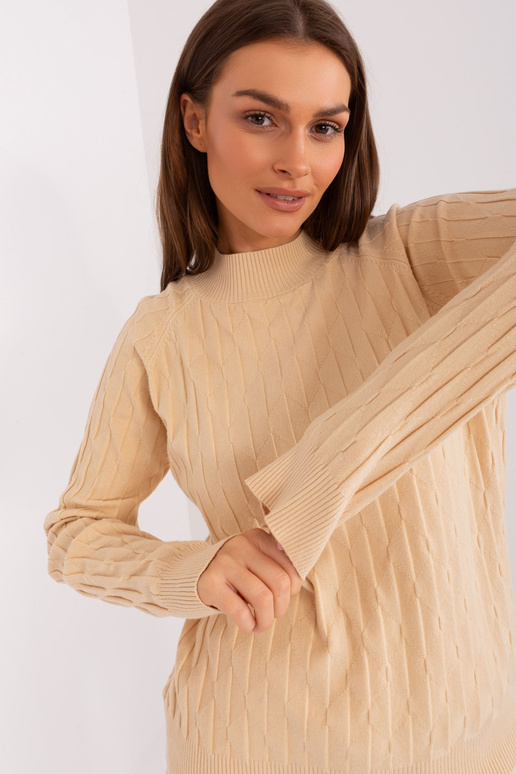 Megztinis-AT-SW-2326.37X-smėlio spalvos