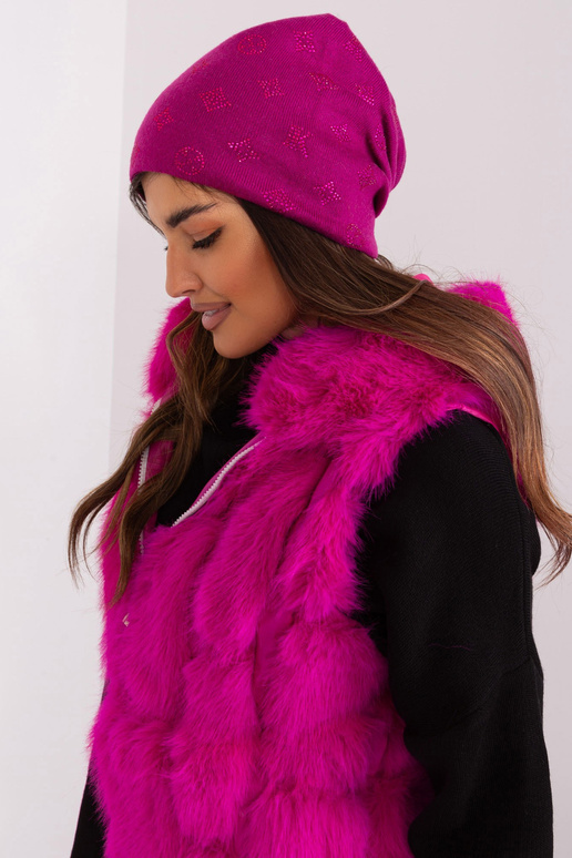 Kepurė AT-CZ-2325.86-fuksija Kepurė AT-CZ-2325.86-fuksija