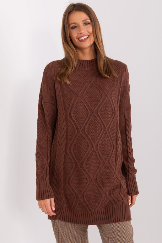 Suknelė-BA-SK-8011.53P-ruda