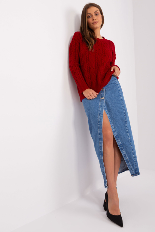 Megztinis-AT-SW-2335-1.68P-bordo