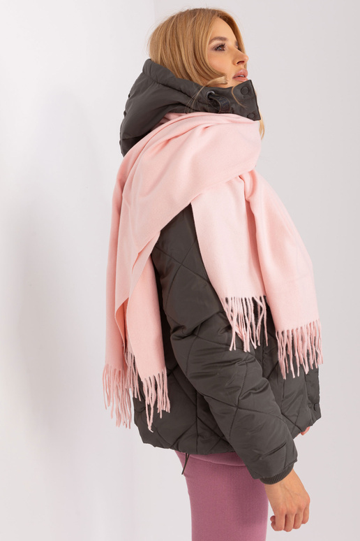 Šalikas-AT-SZ-23185.90P-šviesiai rožinis