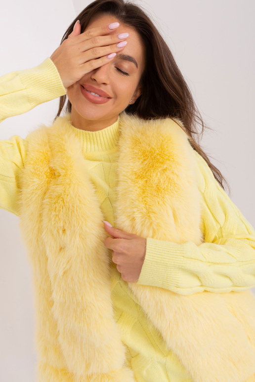 Liemenė-AT-KZ-2368.00P-šviesiai geltona