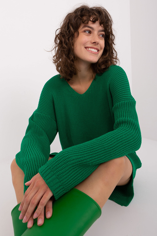 Suknelė-BA-SK-8052.50P-žalia