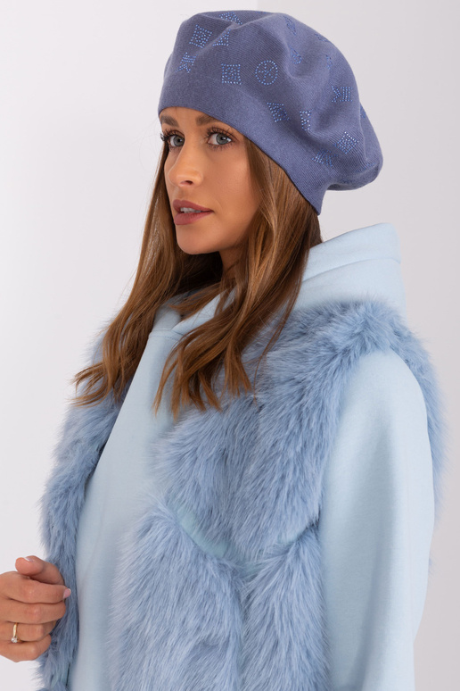 Kepurė-AT-CZ-2318.26-tamsiai mėlyna Kepurė-AT-CZ-2318.26-tamsiai mėlyna