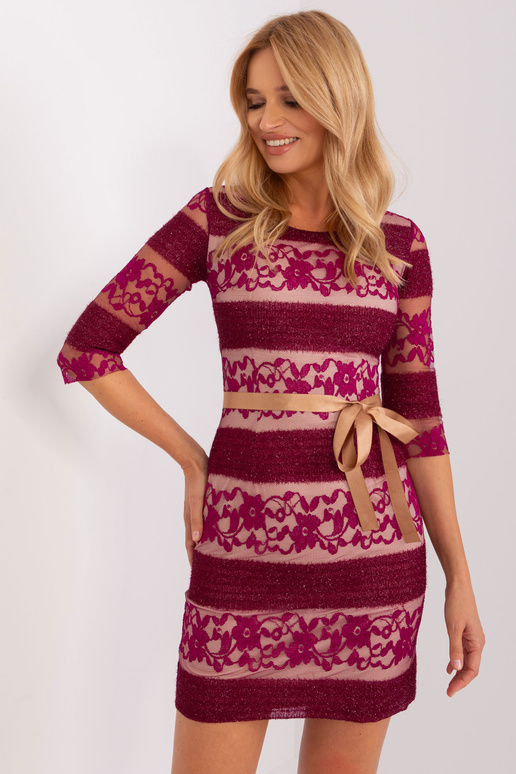 Suknelė-LK-SK-507231.71P-violetinė