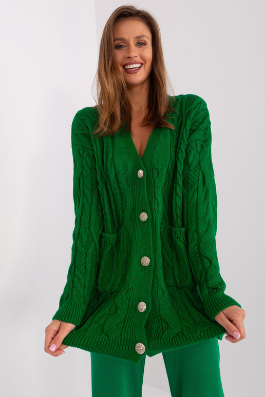 Kardiganas-BA-SW-0241.67P-žalia