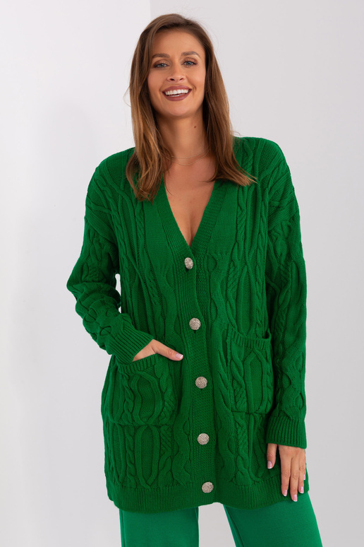 Kardiganas-BA-SW-0241.67P-žalia