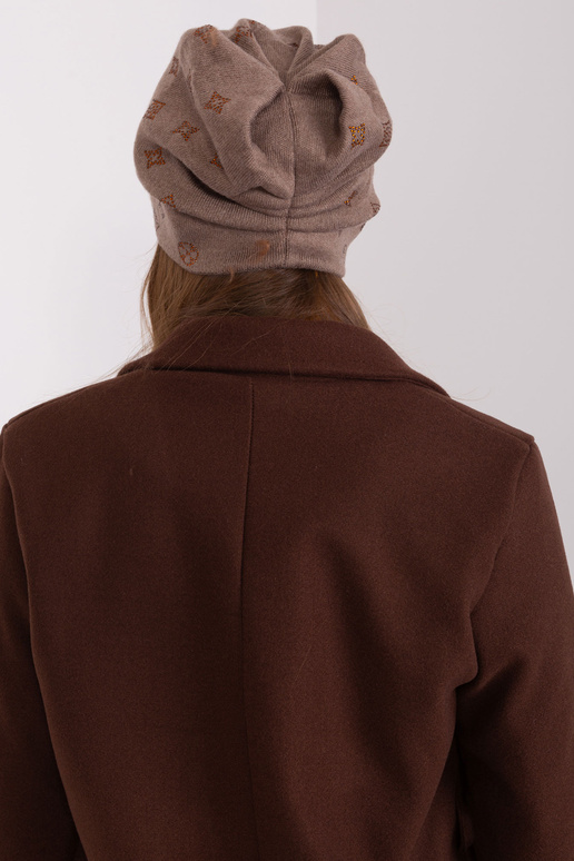 Kepurė AT-CZ-2325.85-ruda Kepurė AT-CZ-2325.85-ruda