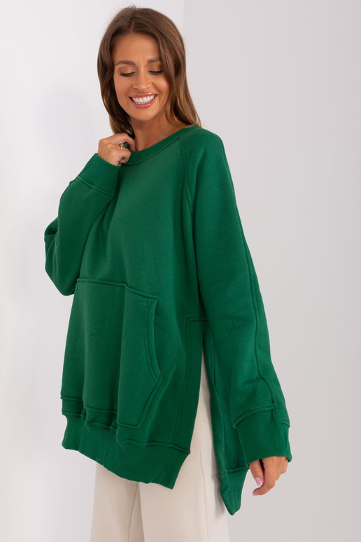 Megztinis-EM-BL-664.98P-tamsiai žalias