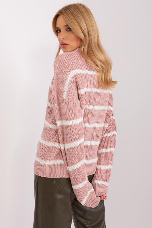 Megztinis-BA-SW-8025.38P-tamsiai rožinis