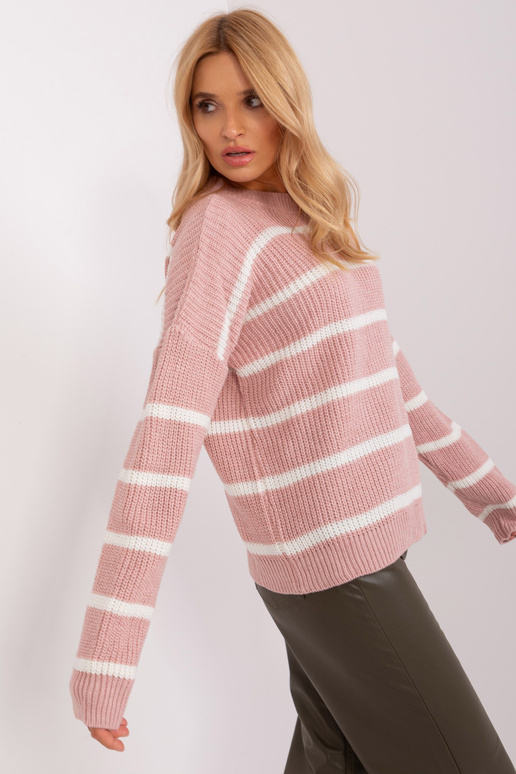 Megztinis-BA-SW-8025.38P-tamsiai rožinis