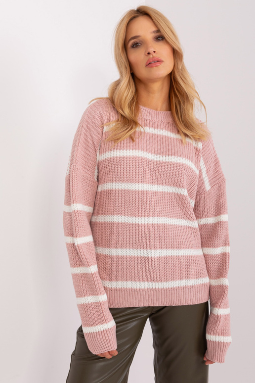 Megztinis-BA-SW-8025.38P-tamsiai rožinis