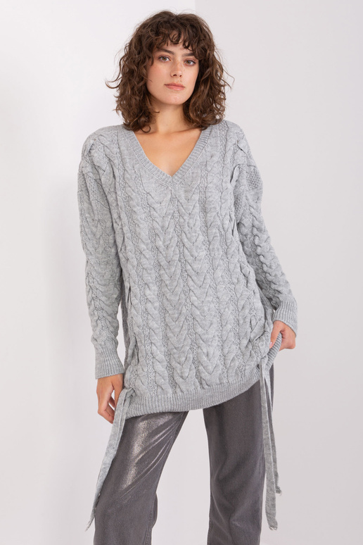 Megztinis-BA-SW-8027.85P-pilkas