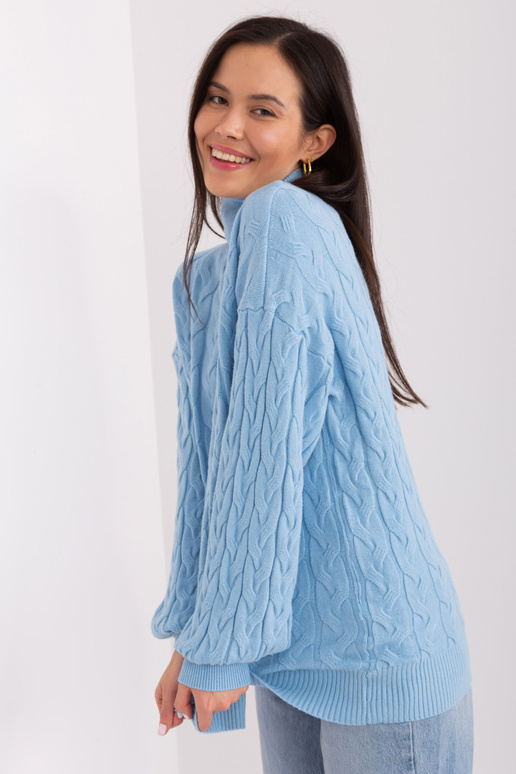 Megztinis-AT-SW-2348.88-šviesiai mėlynas